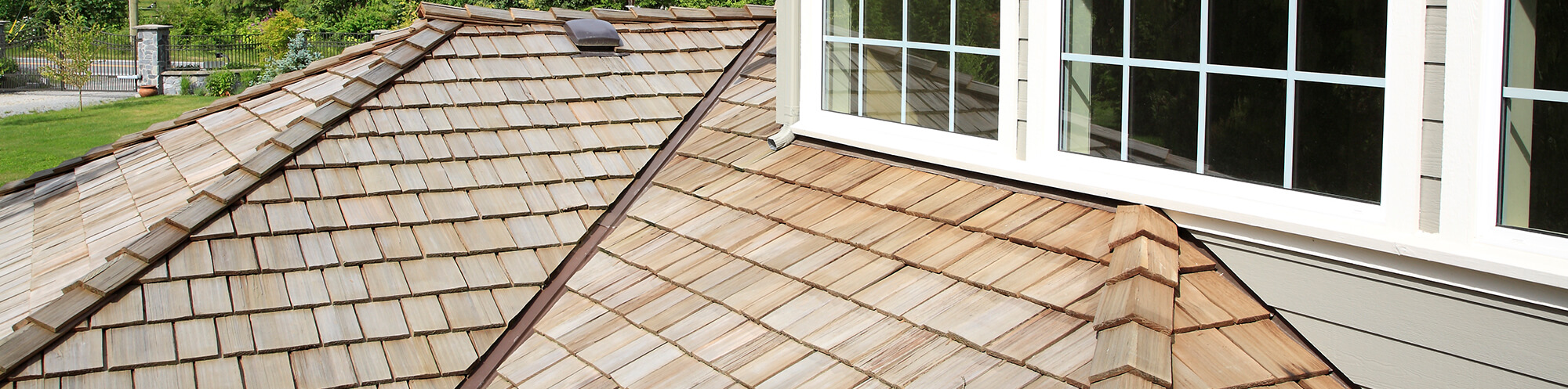 commercial cedar shake roof installed in Ohio