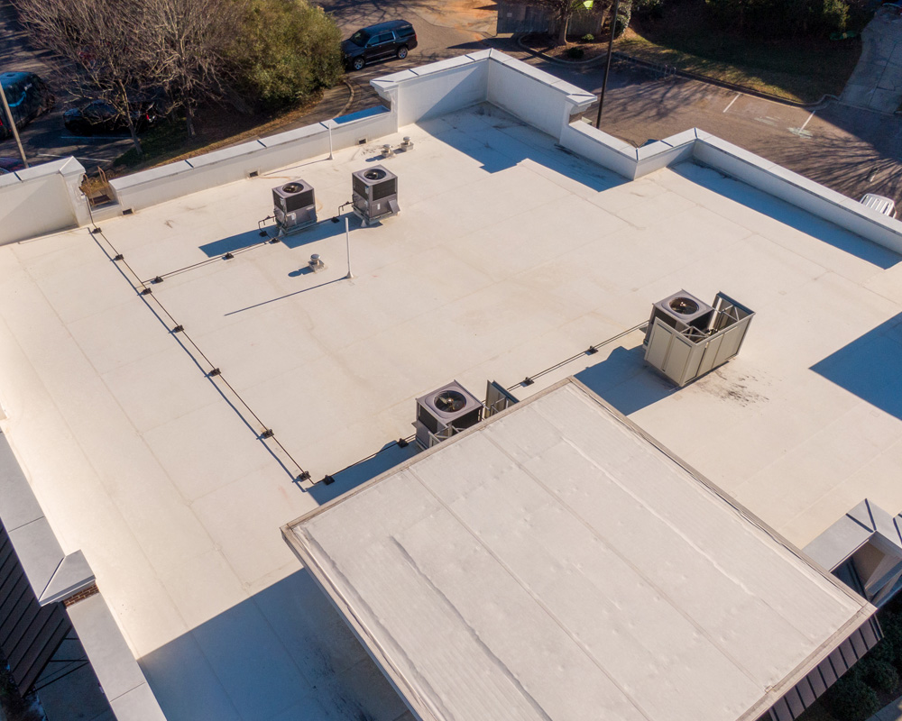 Ohio roof coating application