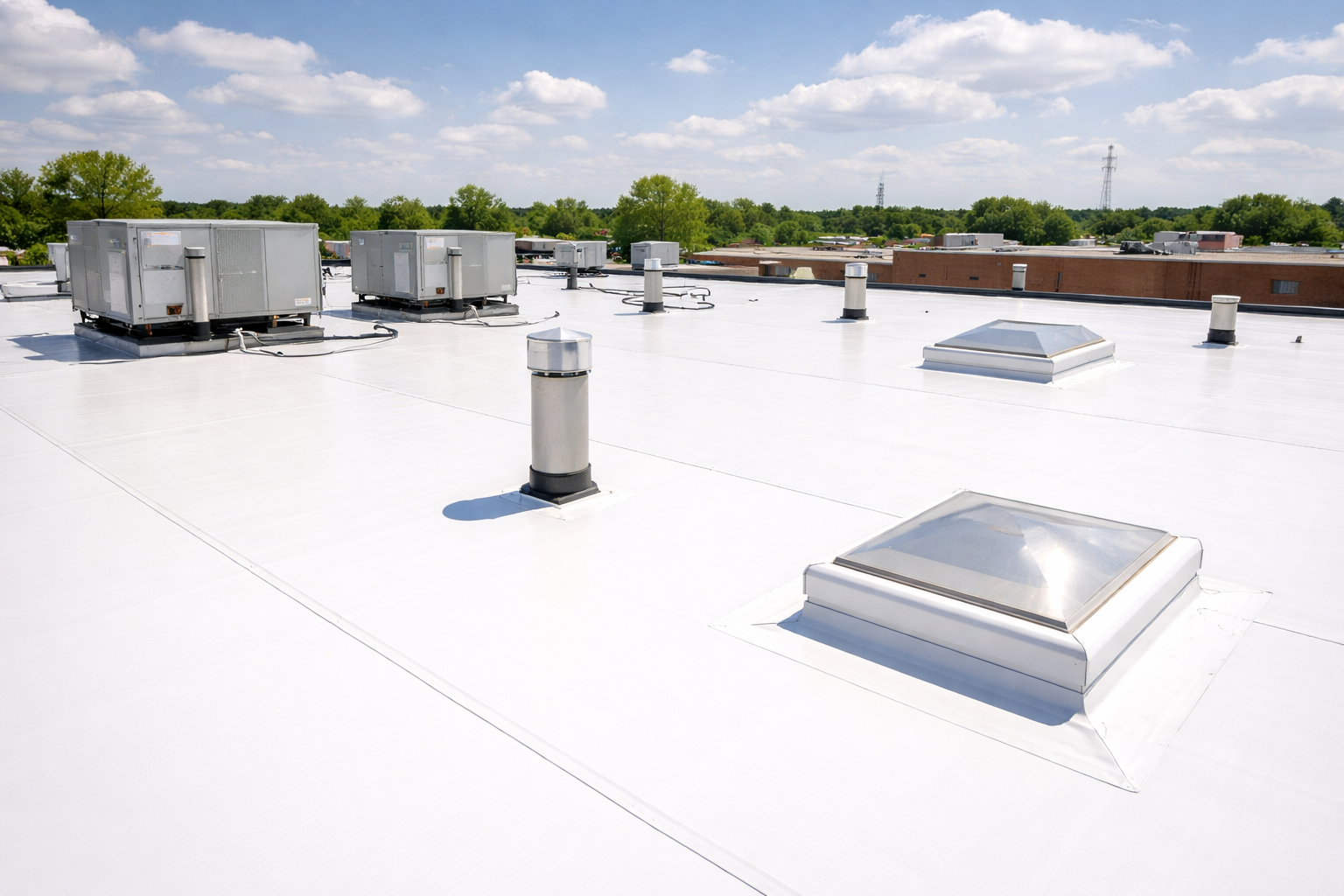 business with new pvc roofing in Ohio