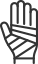 hand injury icon