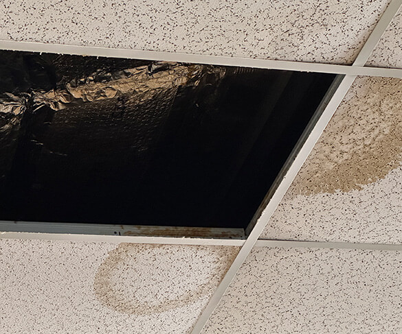 commercial emergency roof repair for major leaks in ohio